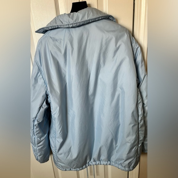 Aritzia TNA Coaches Jacket Pastel Blue XS - Picture 3 of 5